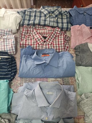 Lote de Camisas, Polos y Cazadoras.