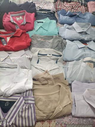 Lote de Camisas, Polos y Cazadoras.