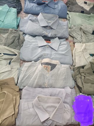 Lote de Camisas, Polos y Cazadoras.