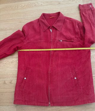 Chaqueta Lino Hombre Caramelo Talla 56
