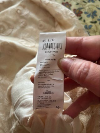 Mini abito taglia L Lavand nuovo