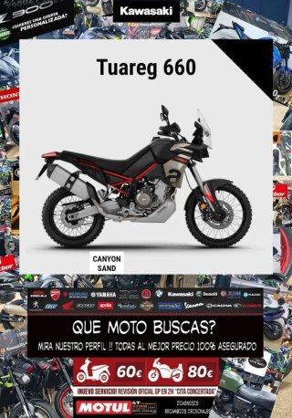 2026 VER DESCRIPCIÓN OFERTA APRILIA TUAREG 660/R