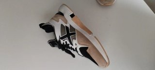 Zapatillas Munich Hombre Beige/Negro/Blanco