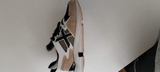 Zapatillas Munich Hombre Beige/Negro/Blanco
