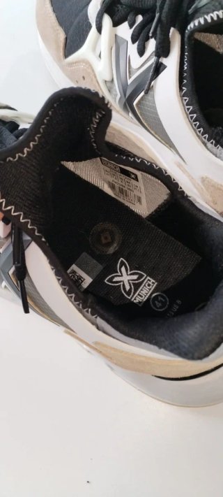 Zapatillas Munich Hombre Beige/Negro/Blanco