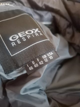 Plumas Geox Mujer Gris plateado