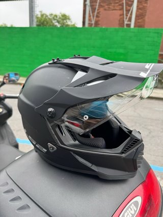 Casco Moto LS2 Negro Talla (M)