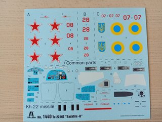 TUPOLEV TU-22M2 BACKFIRE B MAQUETA ITALERI 1/72