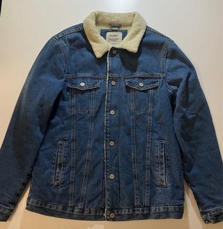 Chaqueta Vaquera Pull&Bear Talla L Forro Polar