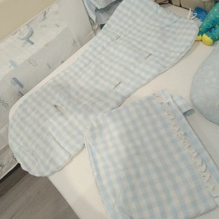 Funda universal silla + bolso cuadros