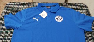 Polo Puma Azul del CF Cracks. Talla L