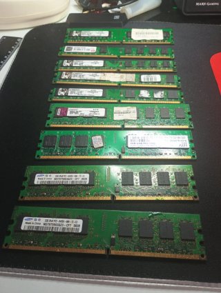 Módulos RAM 1GB, 2GB y 4GB