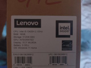 Portátil Lenovo ideapad slim 3