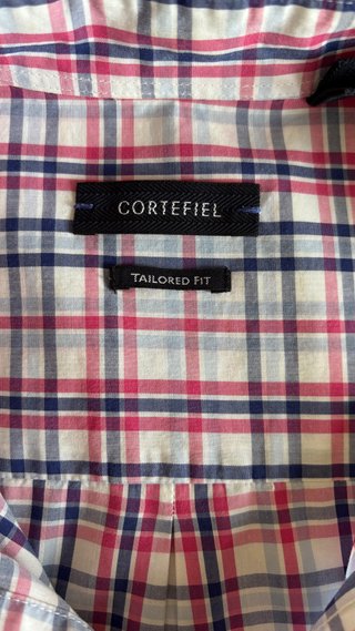 Camisa Cortefiel cuadros XL