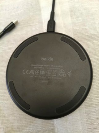 Belkin Cargador Inalámbrico 15W Qi