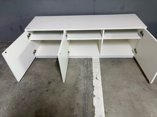 Mueble TV 150cm Blanco Roto