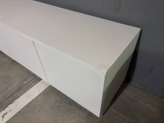 Mueble TV 150cm Blanco Roto