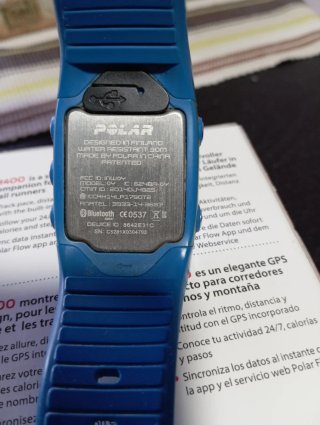 Reloj Polar M400 Azul