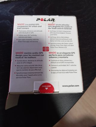 Reloj Polar M400 Azul