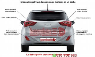 Tulipa de Piloto Trasero Izquierdo IVECO EUROCARG