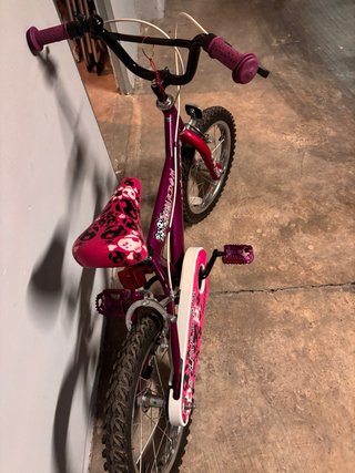 Bicicleta per bambini 16 pollici viola