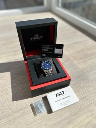 Tissot PR516 Powermatic 80 Reloj Azul