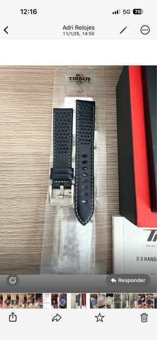 Tissot PR516 Powermatic 80 Reloj Azul