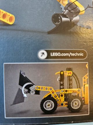Lego Technic 42197 Mezzi da lavoro 104 pz
