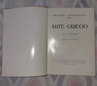 Arte griego (Bibliotheca archaeologica) (Spanis...