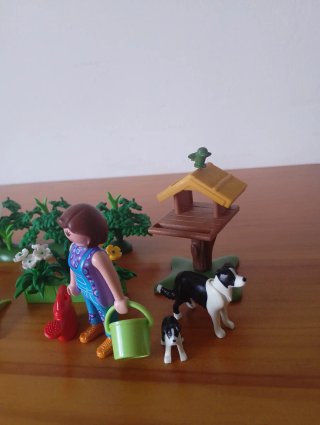 Playmobil Giardino con Figure e Accessori