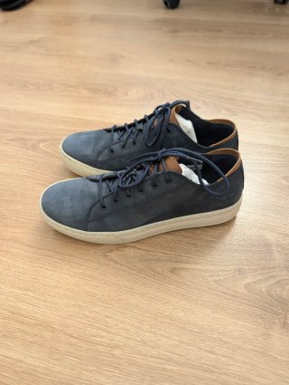 Zapatos Timberland Adventure Piel Azul Marrón