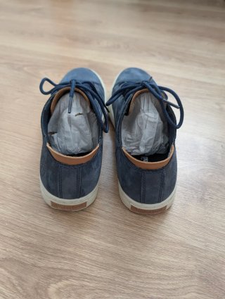 Zapatos Timberland Adventure Piel Azul Marrón