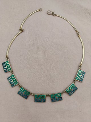 Collar Mexicano Vintage Alpaca