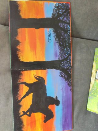El caballo y la alegría. El poni y la amistad.