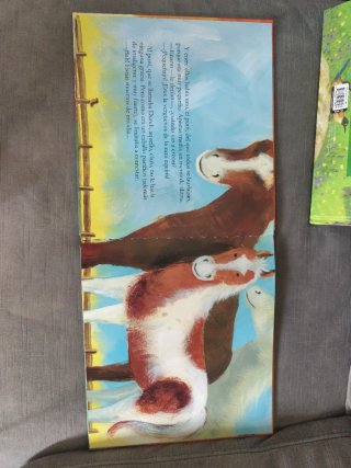 El caballo y la alegría. El poni y la amistad.