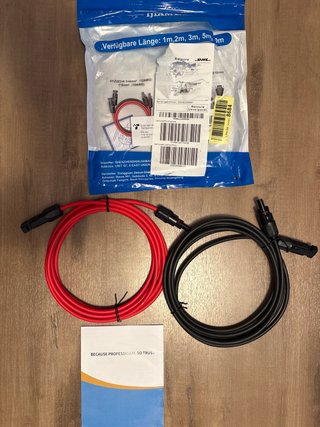 Kit Cables Extensión Solar MC4 10AWG