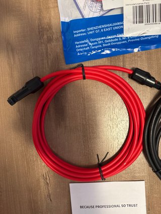 Kit Cables Extensión Solar MC4 10AWG