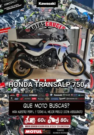 2026 VER DESCRIPCIÓN OFERTA HONDA TRANSALP 750 E-C