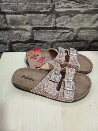 Sandali donna fibbie regolabili stile Birk