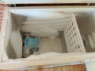 Congelador horizontal blanco