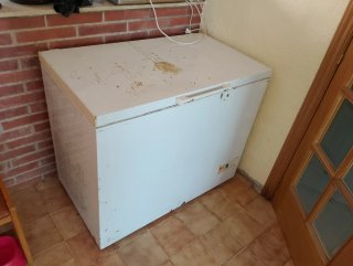 Congelador horizontal blanco