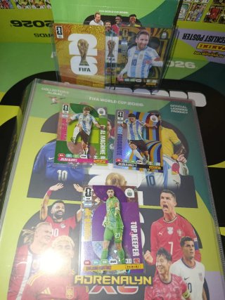 Lote cromos Panini Mundial 2026 Adrenalyn XL
