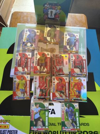 Lote cromos Panini Mundial 2026 Adrenalyn XL