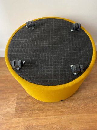 Pufs Actiu Bend Amarillos (2 unidades)