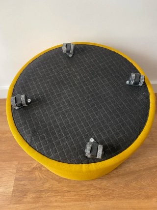Pufs Actiu Bend Amarillos (2 unidades)