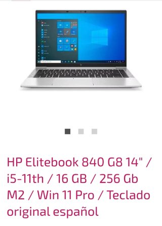 HP Elitebook 840 G8 14" / i5-11th / 16 GB / 256 GB