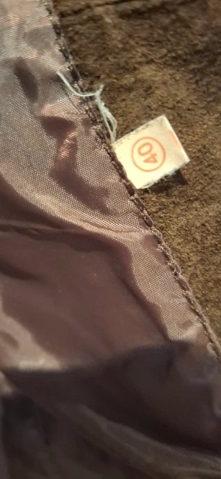 Chaqueta de piel Fórmula Joven marrón