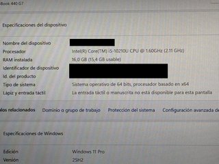Portátil HP Probook 440 G7 14"