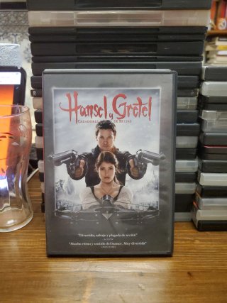 DVD Hansel y Gretel Cazadores de Brujas