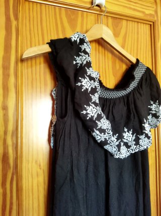 Vestido bordado